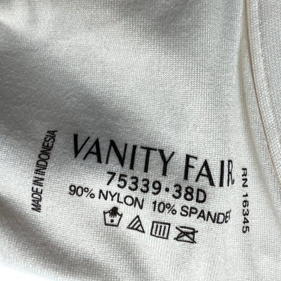 NEW Vanity Fair Women's Front Closure Bra, Size 38D - Picture 6 of 8